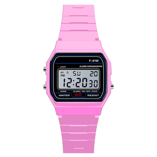 Men's Vintage Military LED Digital Watch – Multi-Function Digital Sport Watch for Men, Auto Date & LED Display