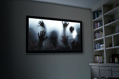 AtmosFX Halloween Digital Decoration USB - Spooky Halloween + 48" x 72" Projection Screen