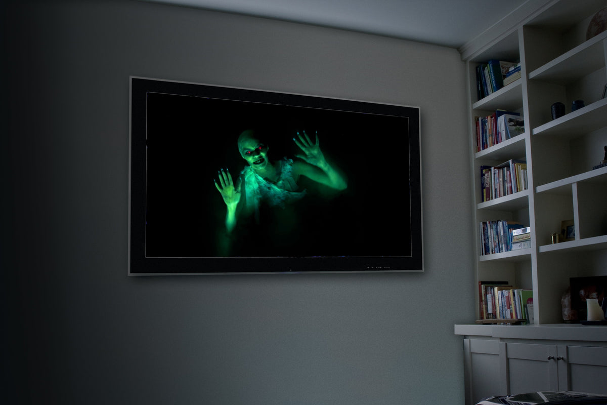 AtmosFX® Spooky Halloween Hollusion Digital Decoration on USB Includes 8 Atmosfx Video Effects for Hallloween