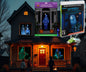 AtmosFX Halloween Digital Decoration USB - Spooky Halloween Hollusion + 5.5 ft x 9 ft Projection Screen