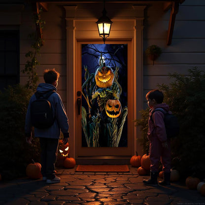 AtmosFX Halloween Digital Decoration USB - Spooky Halloween Hollusion Vol. 2 + 5.5 ft x 9 ft Projection Screen