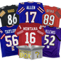 Autographed/Signed Football SILVER Series 1 Jersey Mystery Box with PSA JSA or Beckett COA