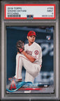 Graded 2018 Topps Shohei Ohtani #700 Pitching Rookie RC Baseball Card PSA 9 Mint