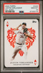 Graded 2023 Topps Justin Verlander #AA6 All Aces Baseball Card PSA 10 Gem Mint