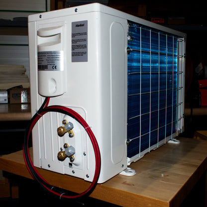 7000 BTU/h Compact Pure DC Mini Split Heat Pump w/ bracket