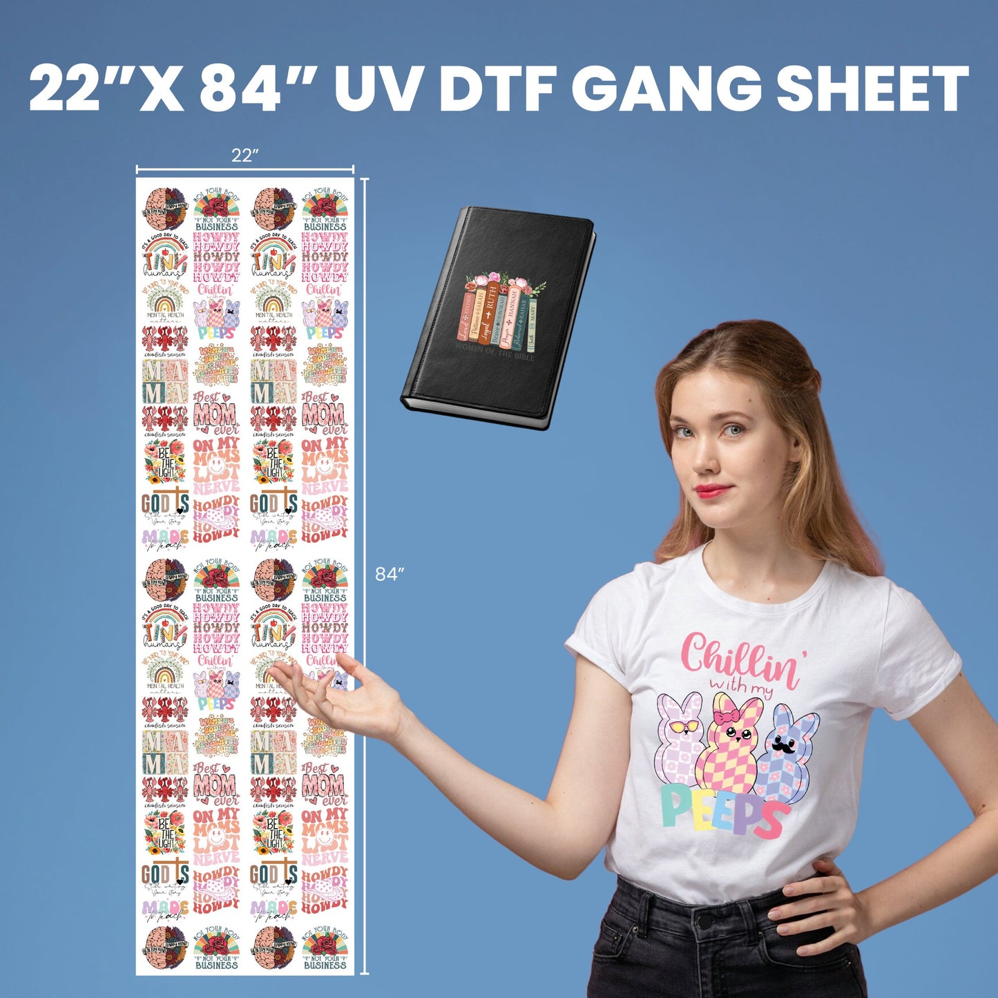3D UV DTF - Create a Gang Sheet