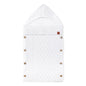Cable Knit Baby Sleep Sack in White
