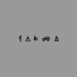 Camping Icons Outdoor Campfire Hiking Die Cut Vinyl Decal Sticker for
