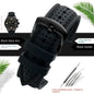 Samsung Galaxy Watch 7, 6, 5, 4 & FE Stitched Perforated Silicone Band