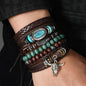 Vintage Casual 6 Pc/set Handmade Men Women Bracelets