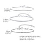 1/2/3pcs Chain Bracelet for, Stainless Steel Twisted Rope Cuban Chain
