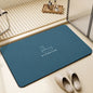 VIKAMA Bathroom Water-Absorbing Rug Simple Solid Color Easy To Clean Perfect For Entrance Bathroom And Floor Deco Of The Home.