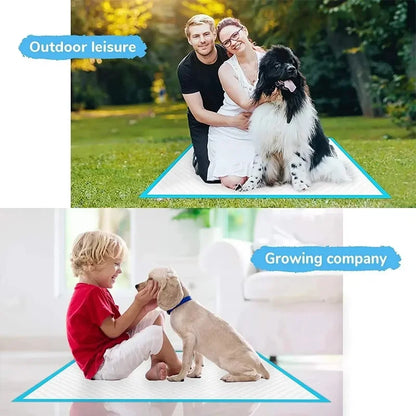 Super Absorbent Pet Diaper Dog Thick Pee Pads Quickdry Disposable Urine Nappy Mat For Cats Dog Diapers Deodorant Can Be Cut