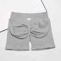 Seamless Silicone Printed Yoga Shorts