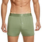 SEOBEAN Cotton Men's Boxer Shorts Loungewear Underwear Loose Fit Underpants Sleepwear Shorts Boxers for Men