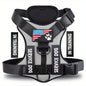 Service Dog Harness, Reflective Dog Vest Harness with 5 PCS Patches, Adjustable Soft Oxford Pet Harness, Inner Layer Mesh, Easy