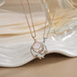 LATS New Stainless Steel Magnetic Sun Moon Couple Necklace Fashion Chain for Men and Women Good Friend Gifts Trend Jewelry