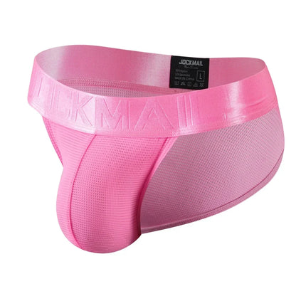 Man's Underwear Briefs Underpants Nylon Mesh Quick Dry Men's Briefs Bikini Slip Men's Tanga Briefs Jockstrap Gay Underwear