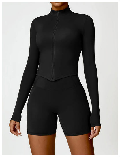 Women's Jacket Full Zip-up Activewear