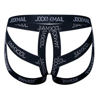 Cockstraps Open Back Underpants Men Jockstrap Panties Sexy Thongs G String Penis Pouch Underwear T-Back Open Butt Thong Lingerie
