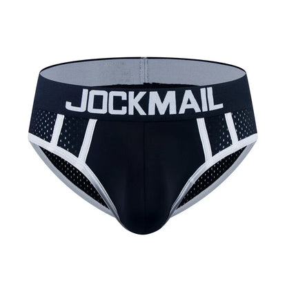 U Convex Sexy Man's Underwear Briefs Underpants Comfortable Men's Briefs Bikini Gay Underwear Men's Briefs Nylon Ice Silk JM311