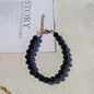 Dogs Necklace Extension Chain Design Pet Collar Fashion Dogs Faux Pearls Necklace Loop DIY Cat Dog Grooming Accessory