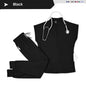 Spandex Stretch Medical Scrub Set Uniform