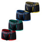 JOCKMAIL 4PCS/Lot Boxer Men Mesh Breathable Boxershorts Men Underwear Shorts Panties Men Cuecas Boxer Underpants Calzoncillos