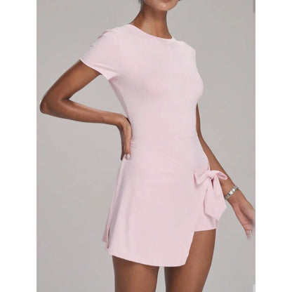 FUBEIKE Anti-Exposure Sports Dress