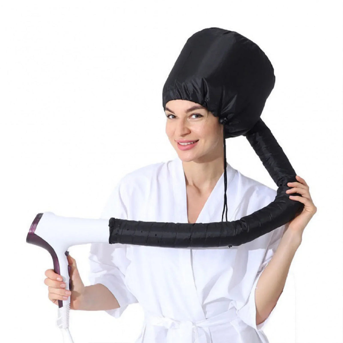 Hair Dryer Steamer Cap Reusable Styling Drying Hat Hair Care Dry Hair Cap for Hair Dryer Home Spa Salon Styling
