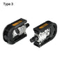 E-bike Folding Pedals Anti-slip Refitting Platform Pedal Scooter Parts Electric Bicycle Accessories Cycling Supplies Alloy