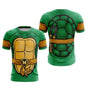 Bandai Ninja Turtles Classic Anime Cosplay Costume Full Print Adult