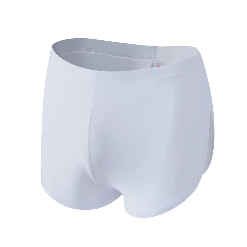 Man Underpants Ice Silk Nylon Cool Men Boxers Male Breathable Mens Underwear Home Shorts  Arrow Pants Soft Boxer