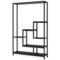 Tribesigns 5 Tiers Tall Indoor Plant Stand 70.9 inches Large Metal Plant Shelf with 10 PC S Hanging Hooks for Garden