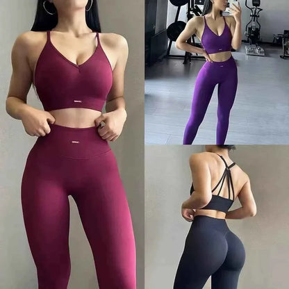 High-Waisted Women's Exercise Suit