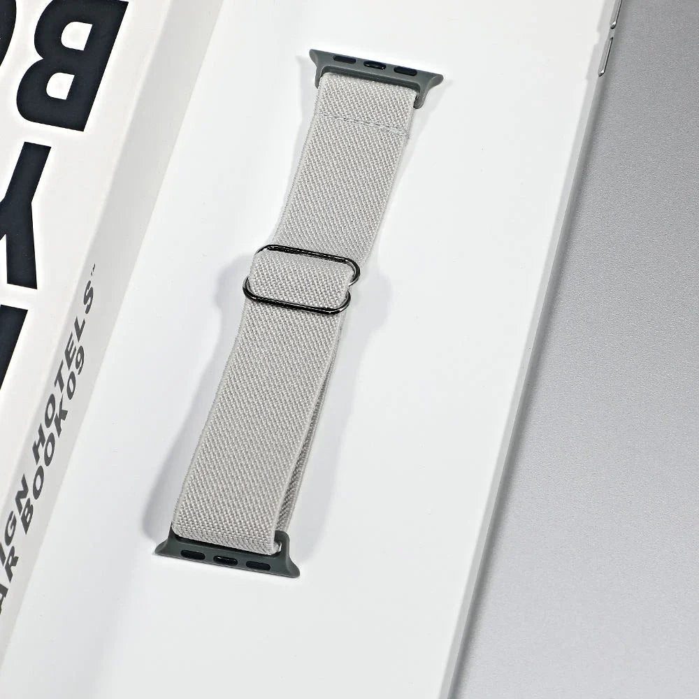Apple Watch Stretch Nylon Loop Band, Solid & Patterned