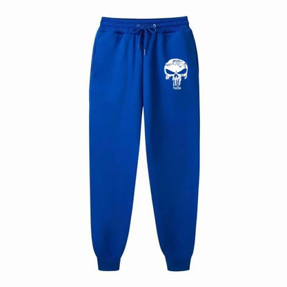 Men's Premium Cotton Gym Pants - Elastic Waist
