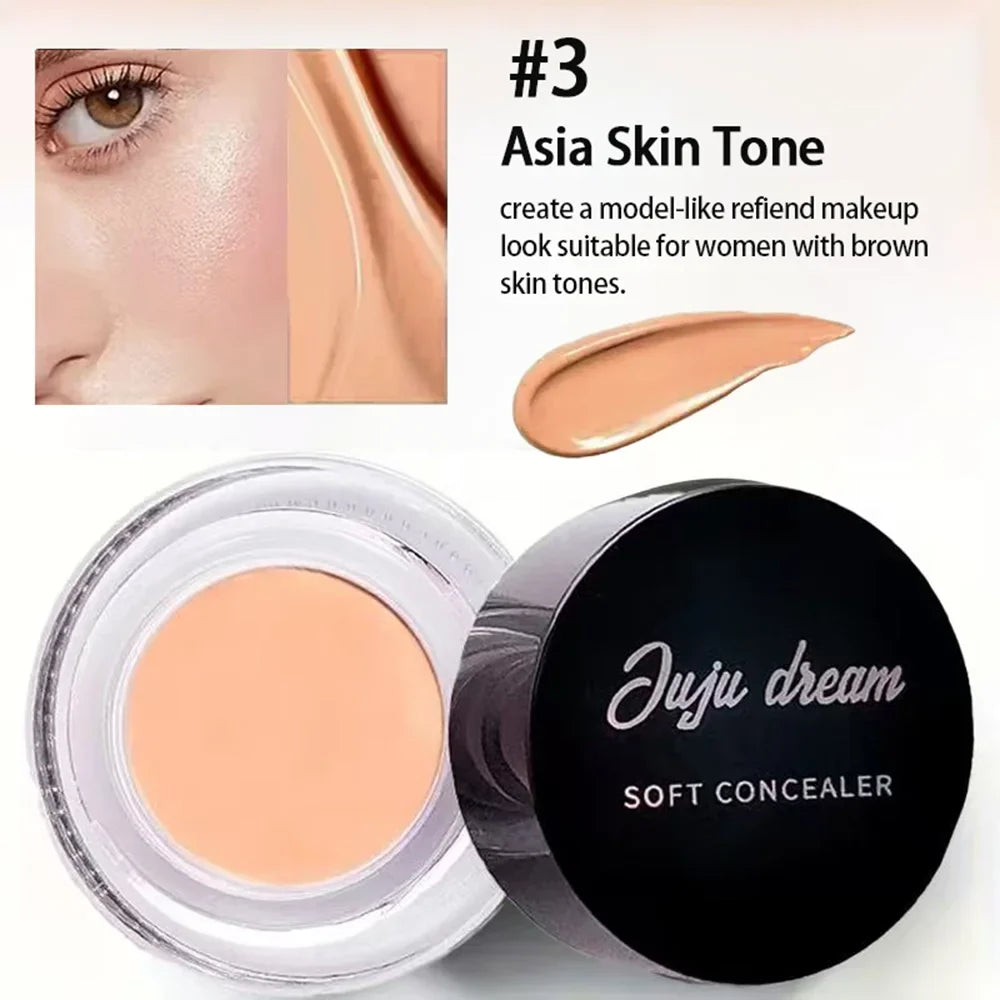 Full Coverage Waterproof Concealer – Hides Tattoos, Scars & Blemishes, Natural Matte Foundation for All Skin Tones, Long-Lasting