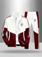 Men's Colorblock Tracksuit 2-Piece Set