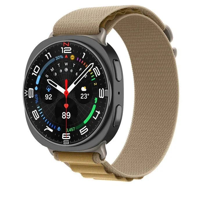 Samsung Galaxy Watch8, 8 Classic & 9 Alpine-Style Nylon Loop Band