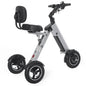 ES35 Powered Scooter 3 Wheels Foldable Trike with Backrest Seat for Adults, Lightweight Electric Scooter with, Customized
