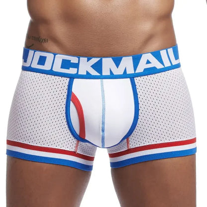 Summer Underwear Men Boxer Homme Nylon Mesh Quick Dry Sports  Fitness Men's Underpants Soft  Boxer Shorts Men Boxers Breathable