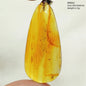 Natural Amber Pendant From Baltic Flower Yellow Amber Water Drop Women Men Jewelry Reiki Stone Women Men AAAAAAA