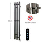 OXG Electric Heated Towel Rack Wall Mounted Bathroom Towel Warmer Dryer Heater 3 Bars Timer Touch Control WiFi Energy Saving