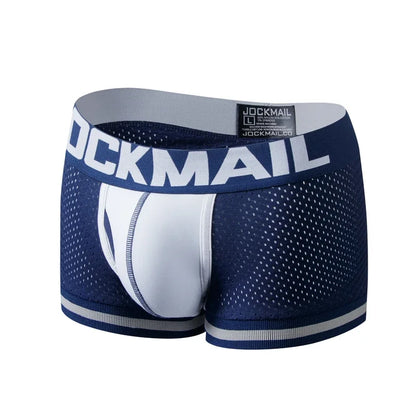Summer Underwear Men Boxer Homme Nylon Mesh Quick Dry Sports  Fitness Men's Underpants Soft  Boxer Shorts Men Boxers Breathable