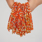 5pcs Fashion Colorful Acrylic Crystal Rhinestone Elastic Bracelet for