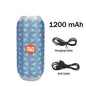 Portable Bluetooth Speaker Wireless , Ipx4 Waterproof Bluetooth 5.0 TWS MP3 Player Paring Aux & Tf-Card Input for Home  Outdoor