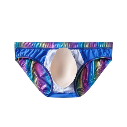 Push Up Padded Mens Bikini Briefs or Underwear & Swimwear All-in-one – So You Can Use These All Year Round .Men's Beach Trunks