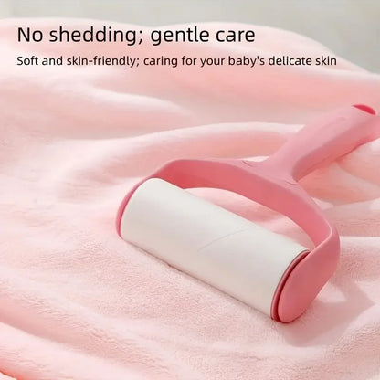 A Soft, Absorbent Baby Bath Towel with Cartoon Design, Thin Summer