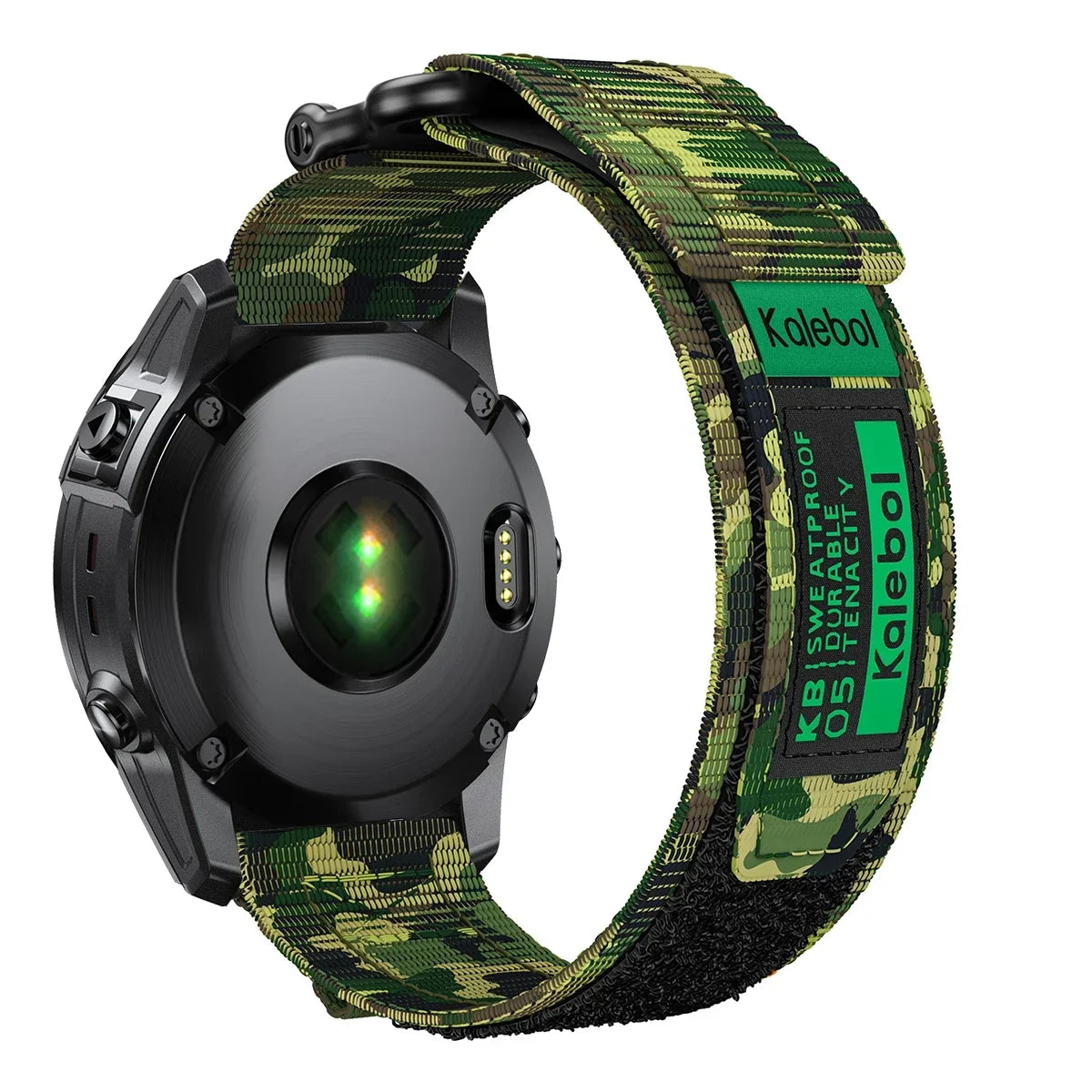 Garmin QuickFit 22/26mm Nylon Loop Band, Solid or Camo